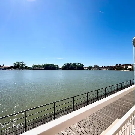 La Passerelle - Climatise Avec Patio Vue Canal Du Midi Apartmán *
