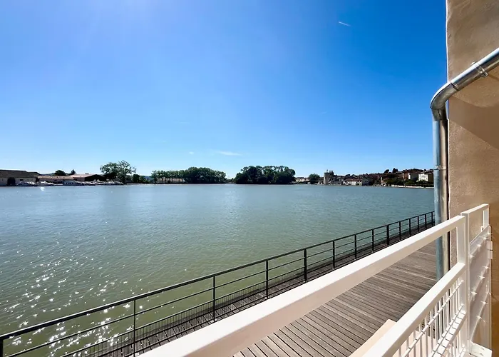 La Passerelle - Climatise Avec Patio Vue Canal Du Midi Lägenhet *